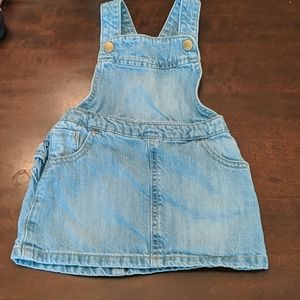 12-18 mo denim jumper dress